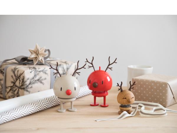 Hoptimist Reindeer Bimble Hoptimist 10,2 x 8,5 x 14 cm M Oak